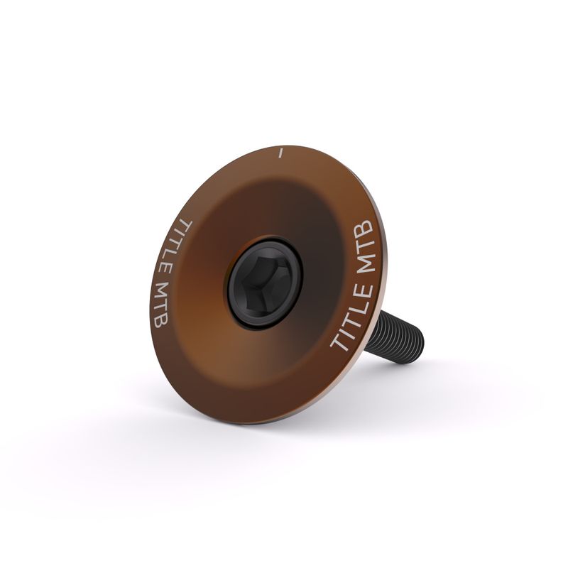 Title MTB Top Cap and Bolt